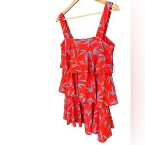 Aura the label NWT  sz.S three layers ruffled mini- so lovely